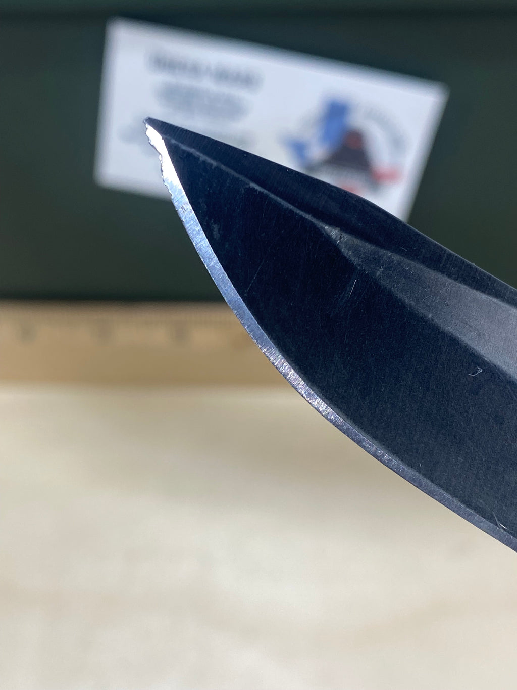 Kershaw CQC-5K 6074OLBLK #74. Light Usage. Tip chipped.