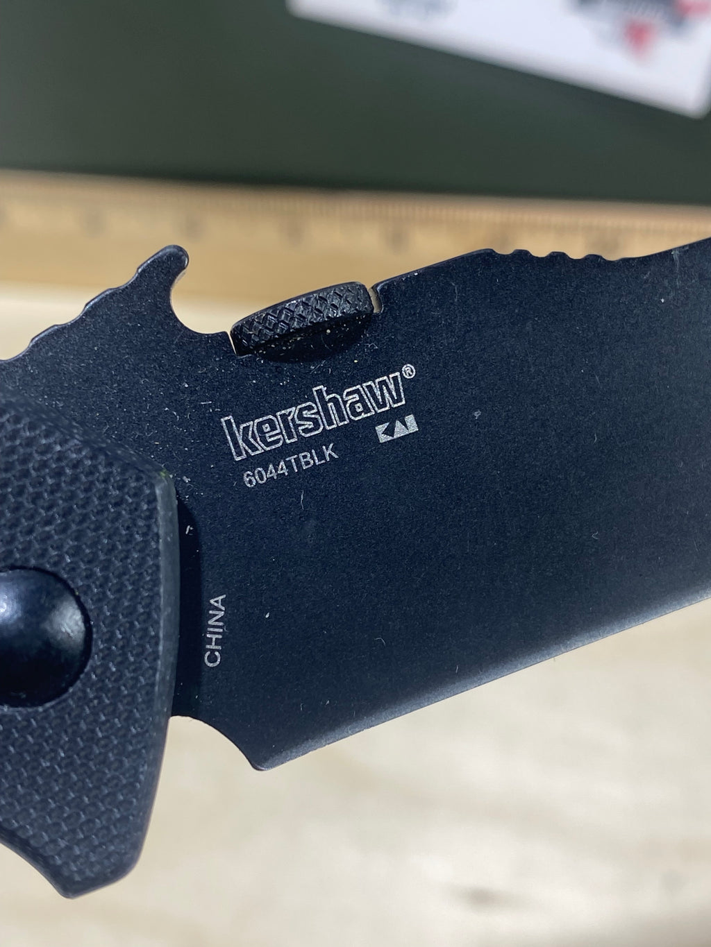 Kershaw CQC-8K 6044TBLK #75. Light Usage.