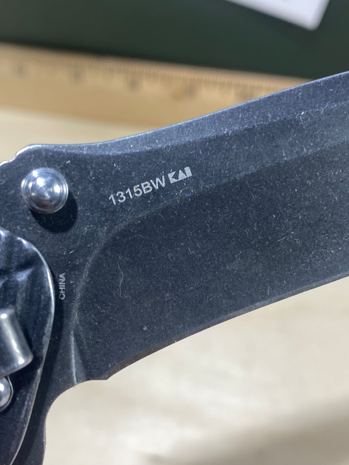Kershaw Thrust 1315BW #77. Light Usage. Dings on blade