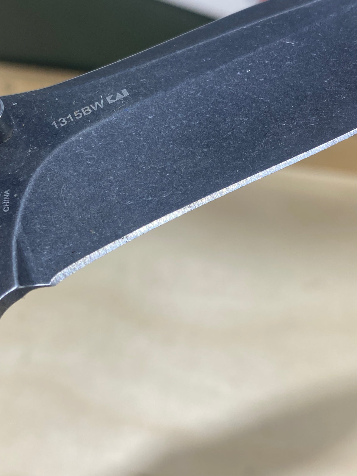 Kershaw Thrust 1315BW #77. Light Usage. Dings on blade