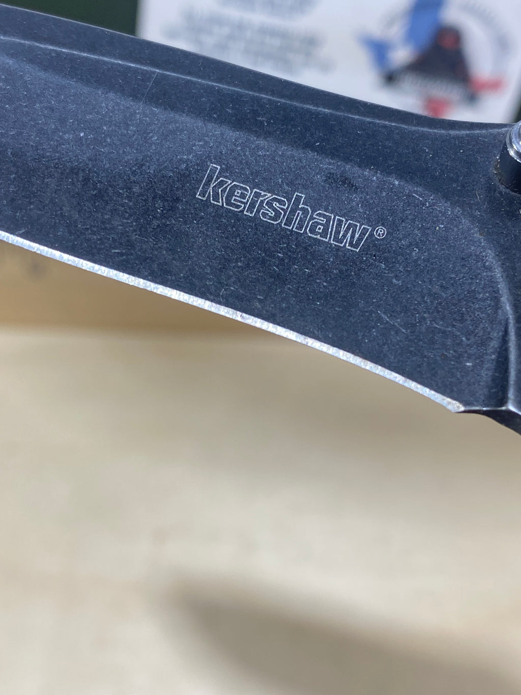 Kershaw Thrust 1315BW #77. Light Usage. Dings on blade