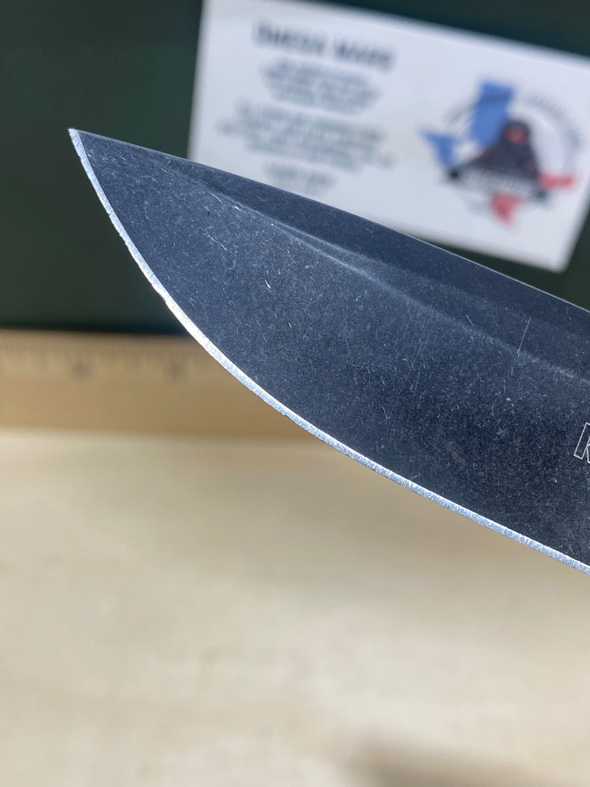 Kershaw Thrust 1315BW #77. Light Usage. Dings on blade