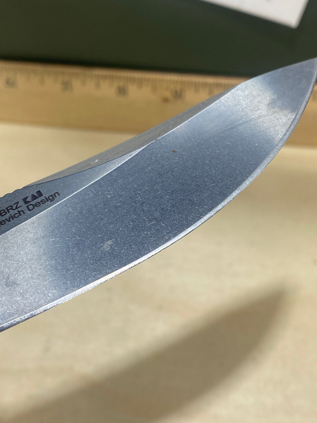 Kershaw Tumbler-Brass 4038BRZ #79. Light Usage.