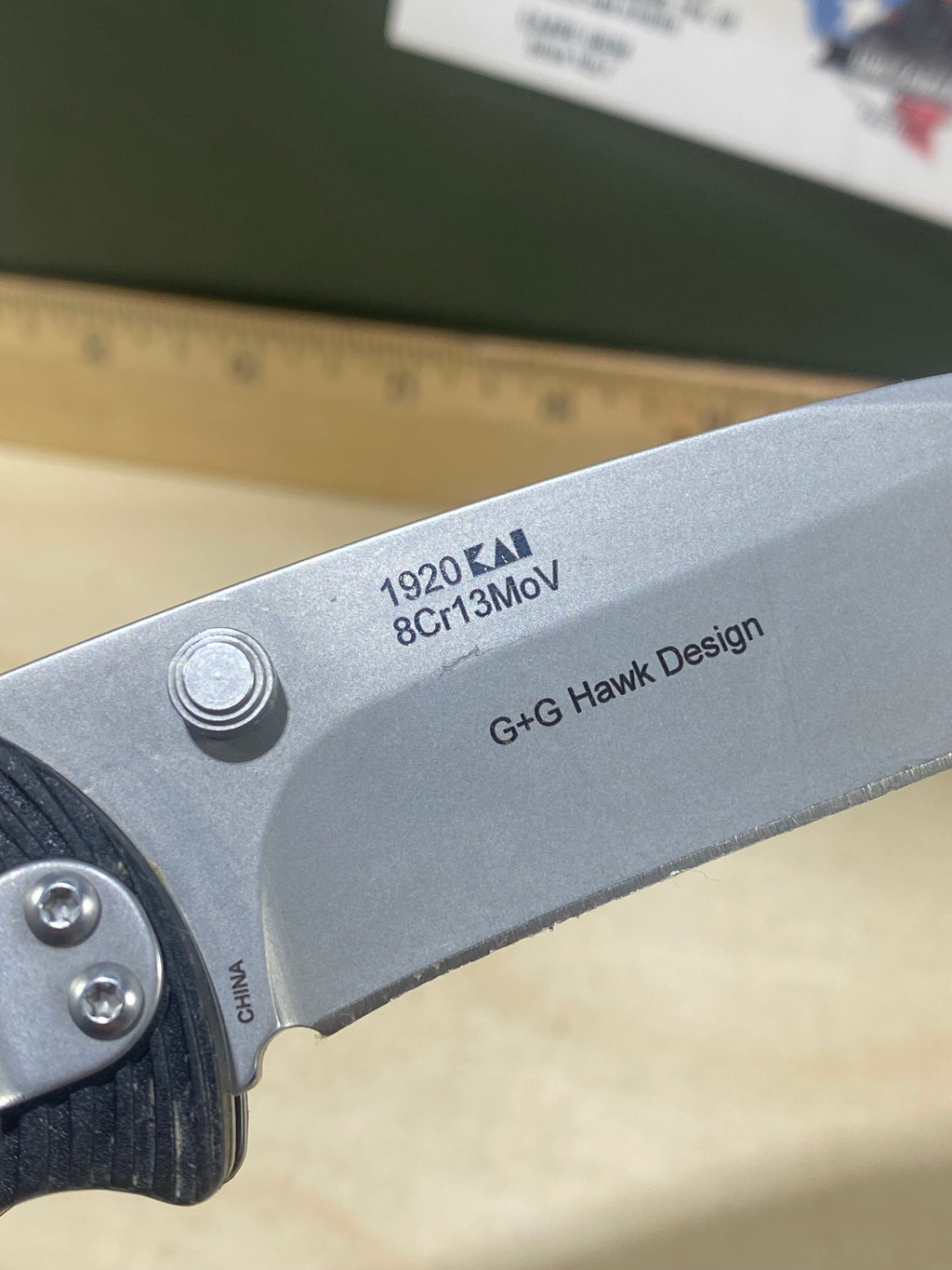 Kershaw Select Fire 1920 #81. Light Usage. Dings on blade.