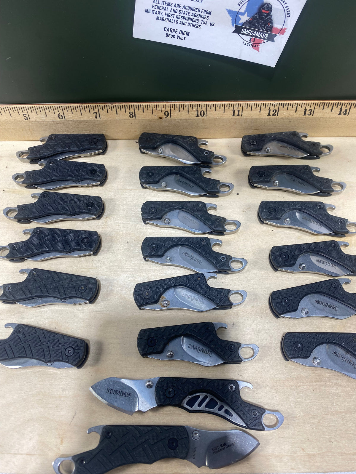 Kershaw Cinder Mini Pocketnife/Keychain 1025. Light usage. Multi qty. Pick at random.