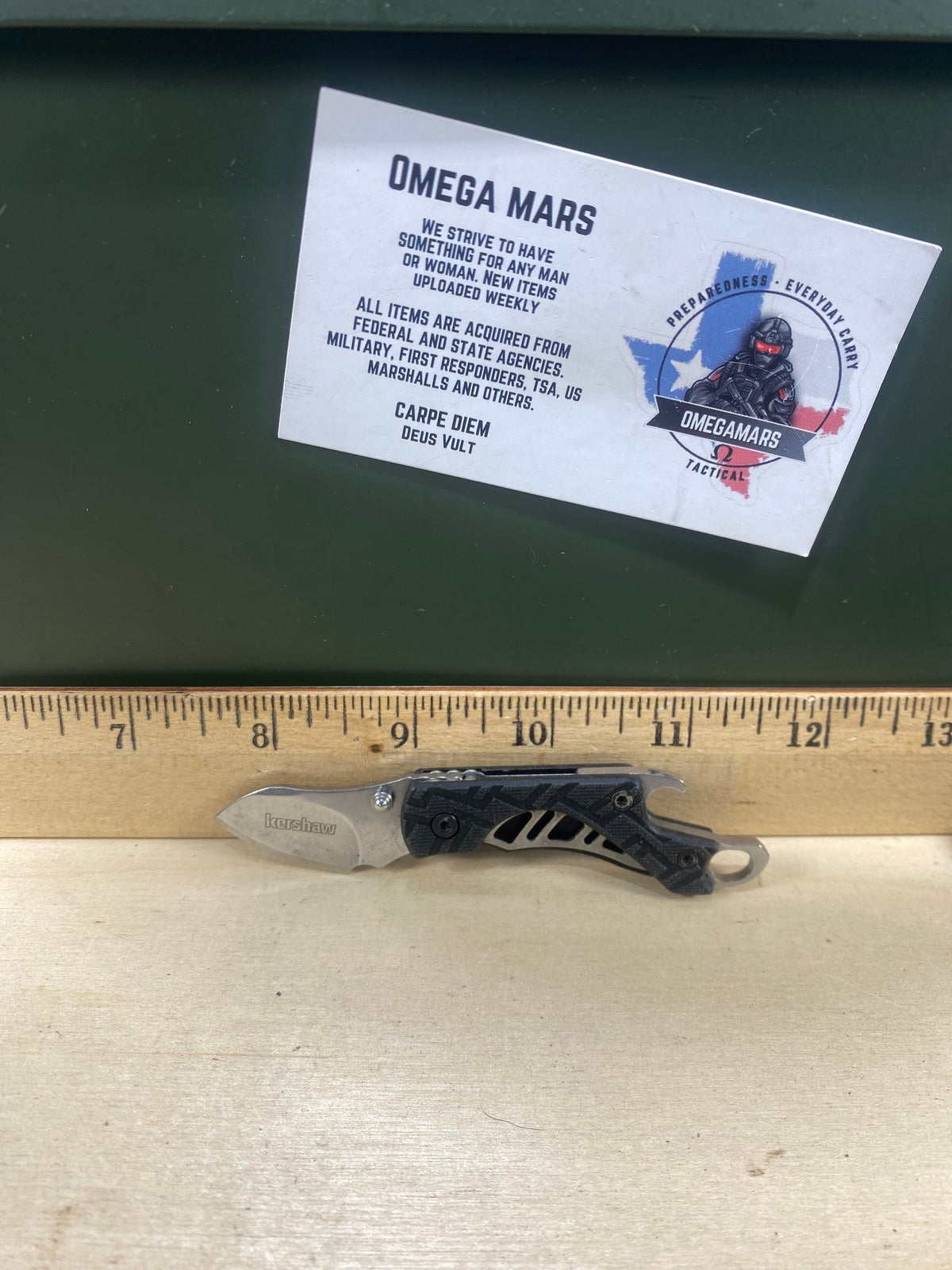 Kershaw Cinder Mini Pocketnife/Keychain 1025. Light usage. Multi qty. Pick at random.