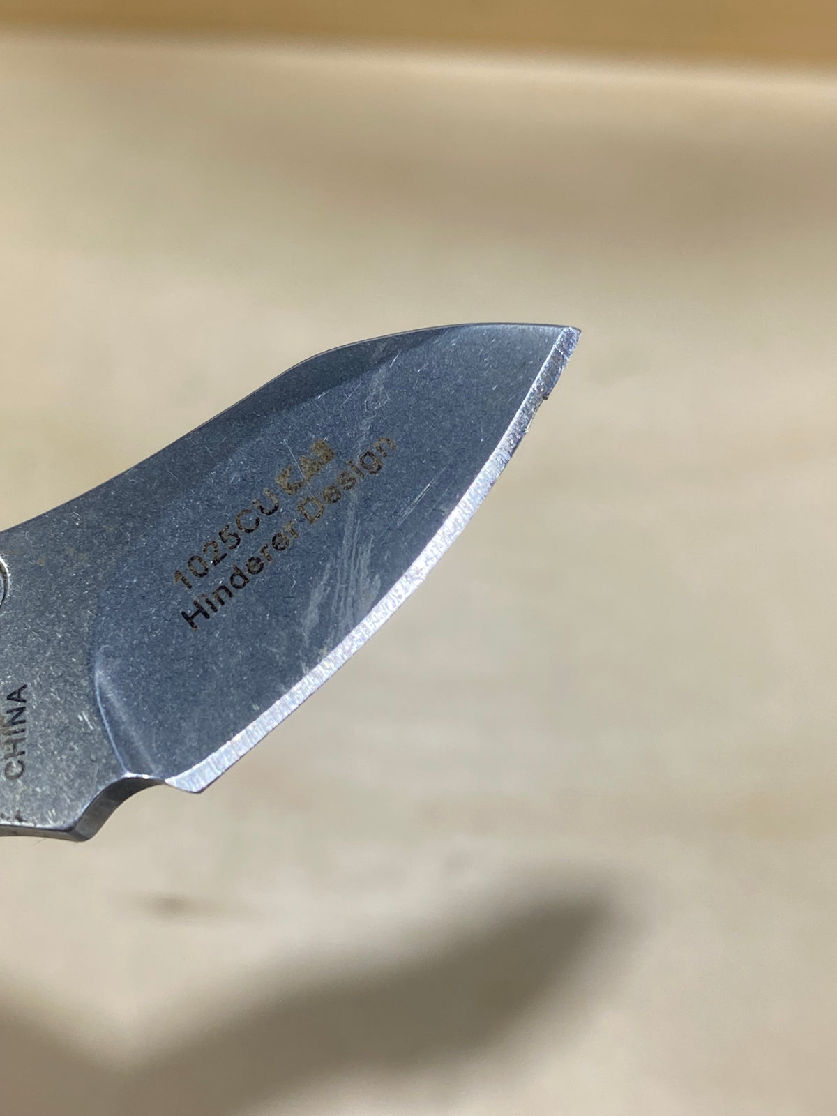 Kershaw Cinder-Copper 1025CU #83. Light Usage.