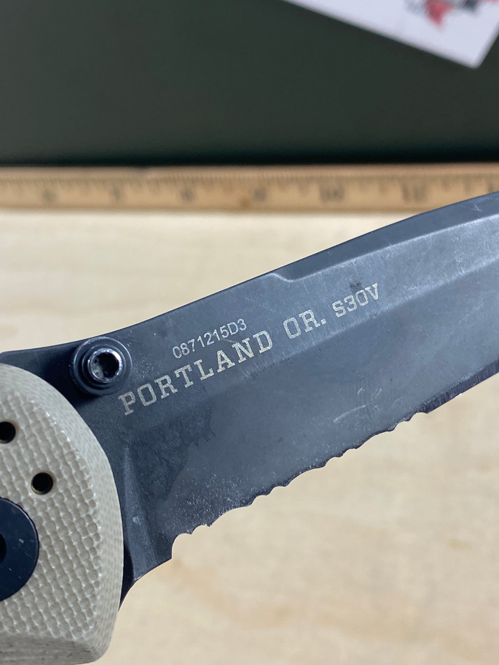 Gerber #90 Propel Downrange AO Knife Desert Tan Assisted Opening. Light usage. Possibly resharpened. (MSRP $198.00 NEW)