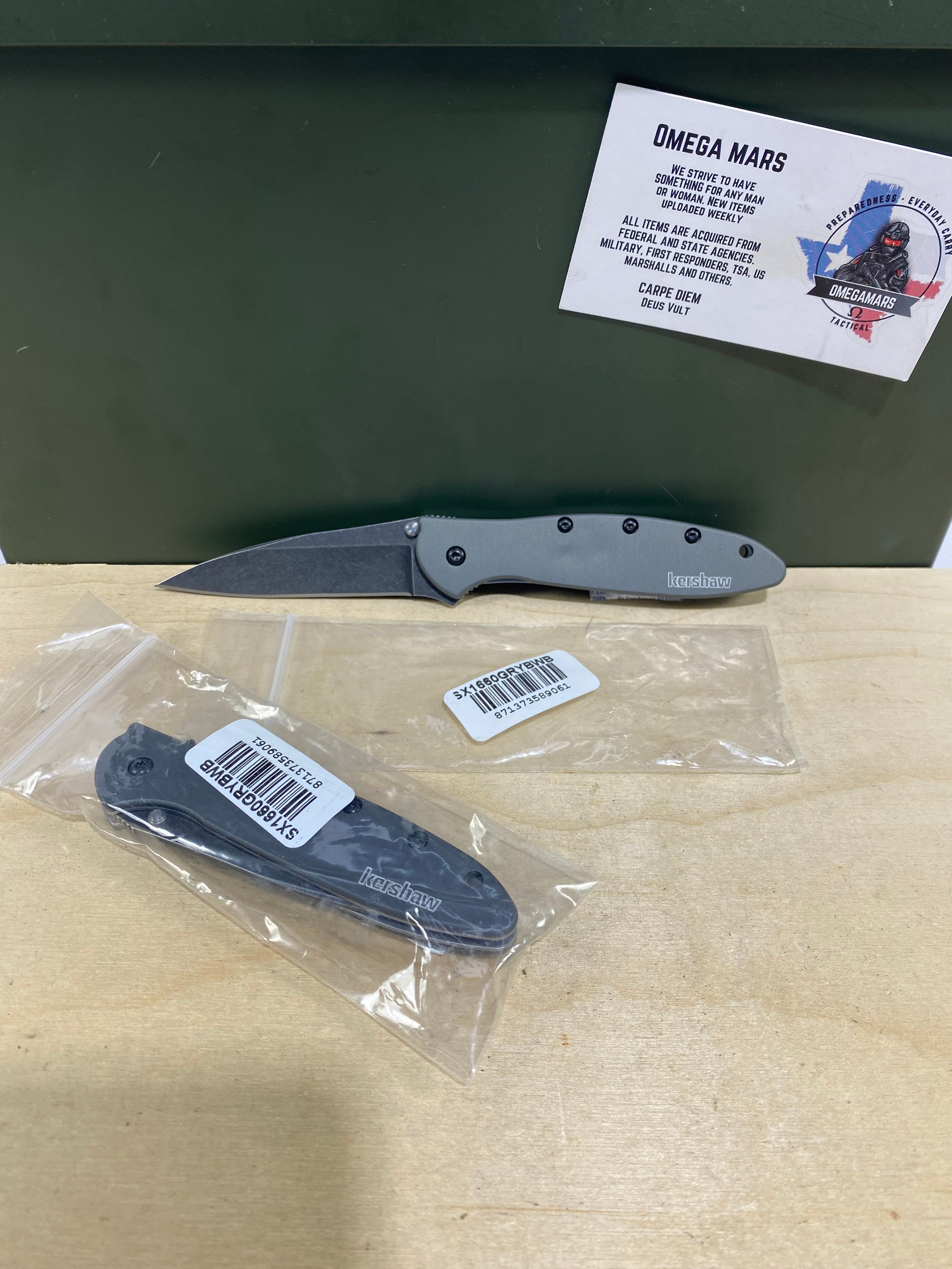 KERSHAW Leek FACTORY SECONDS - Brand New - CLOSE OUT