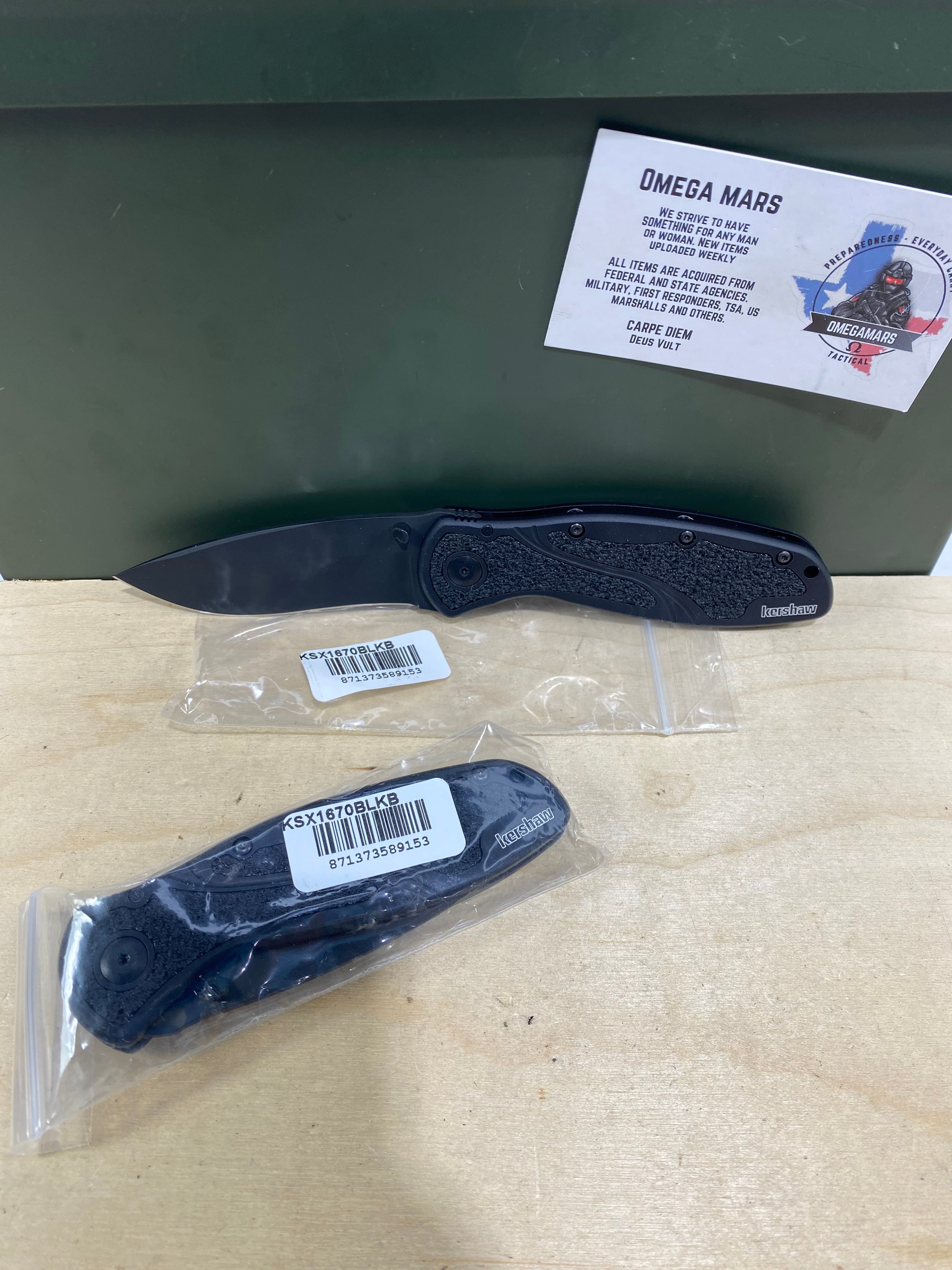 KERSHAW Leek FACTORY SECONDS - Brand New - CLOSE OUT