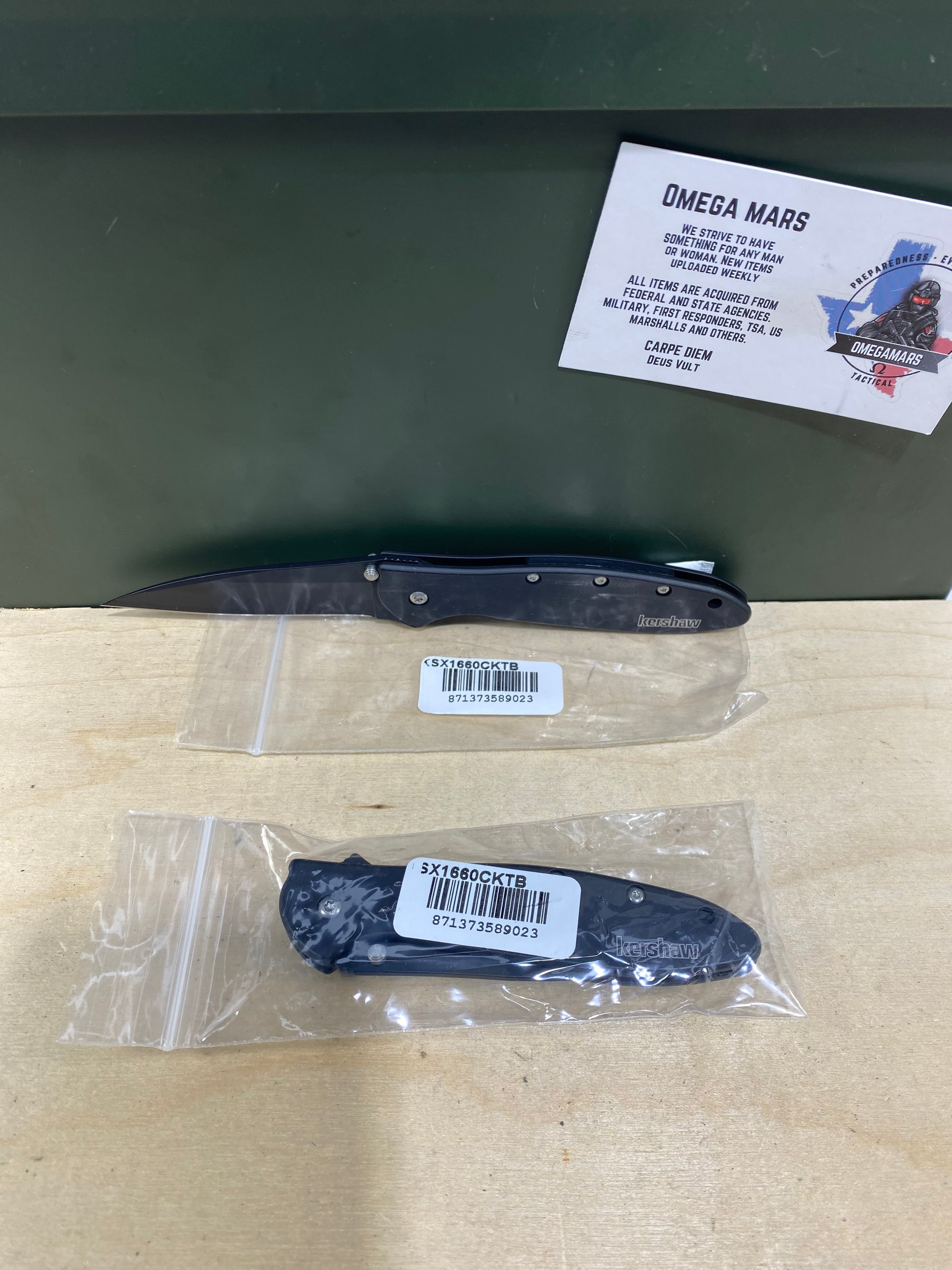 KERSHAW Leek FACTORY SECONDS - Brand New - CLOSE OUT