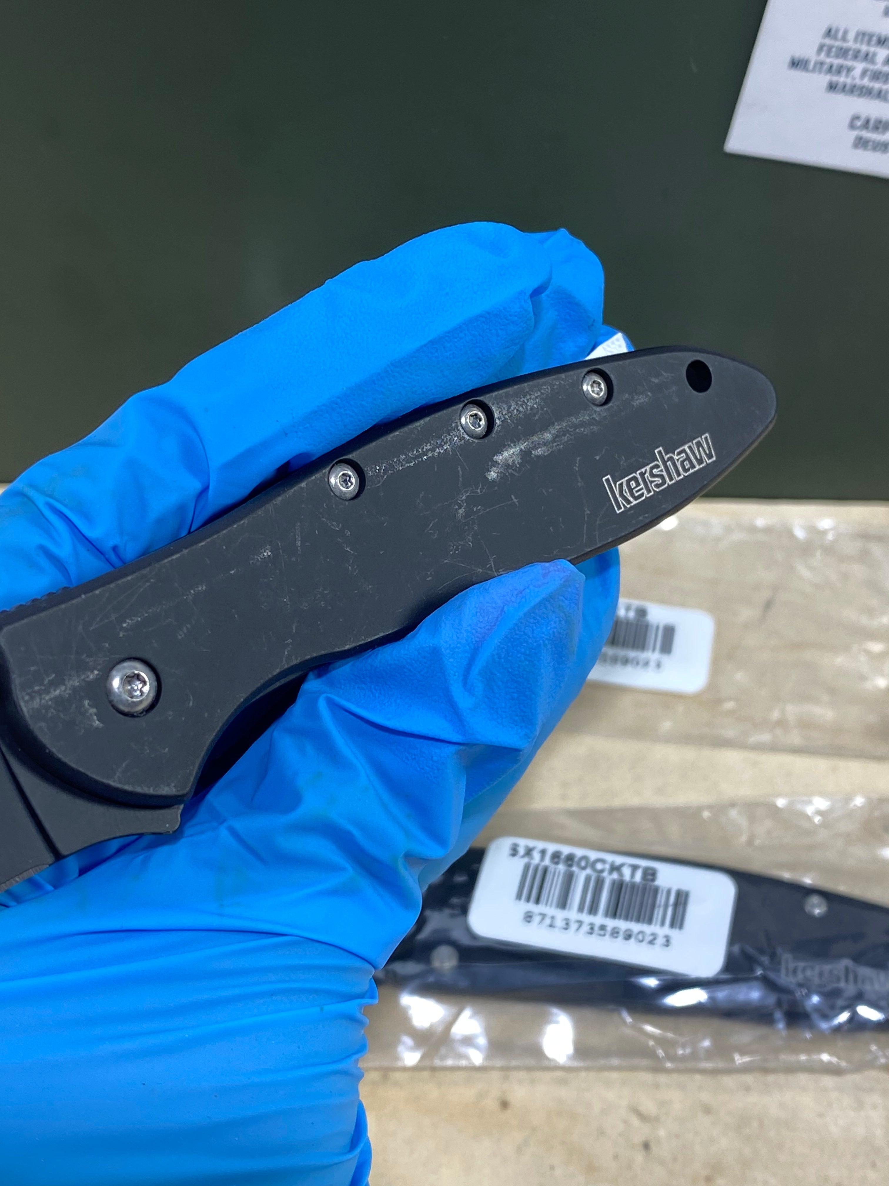 KERSHAW Leek FACTORY SECONDS - Brand New - CLOSE OUT