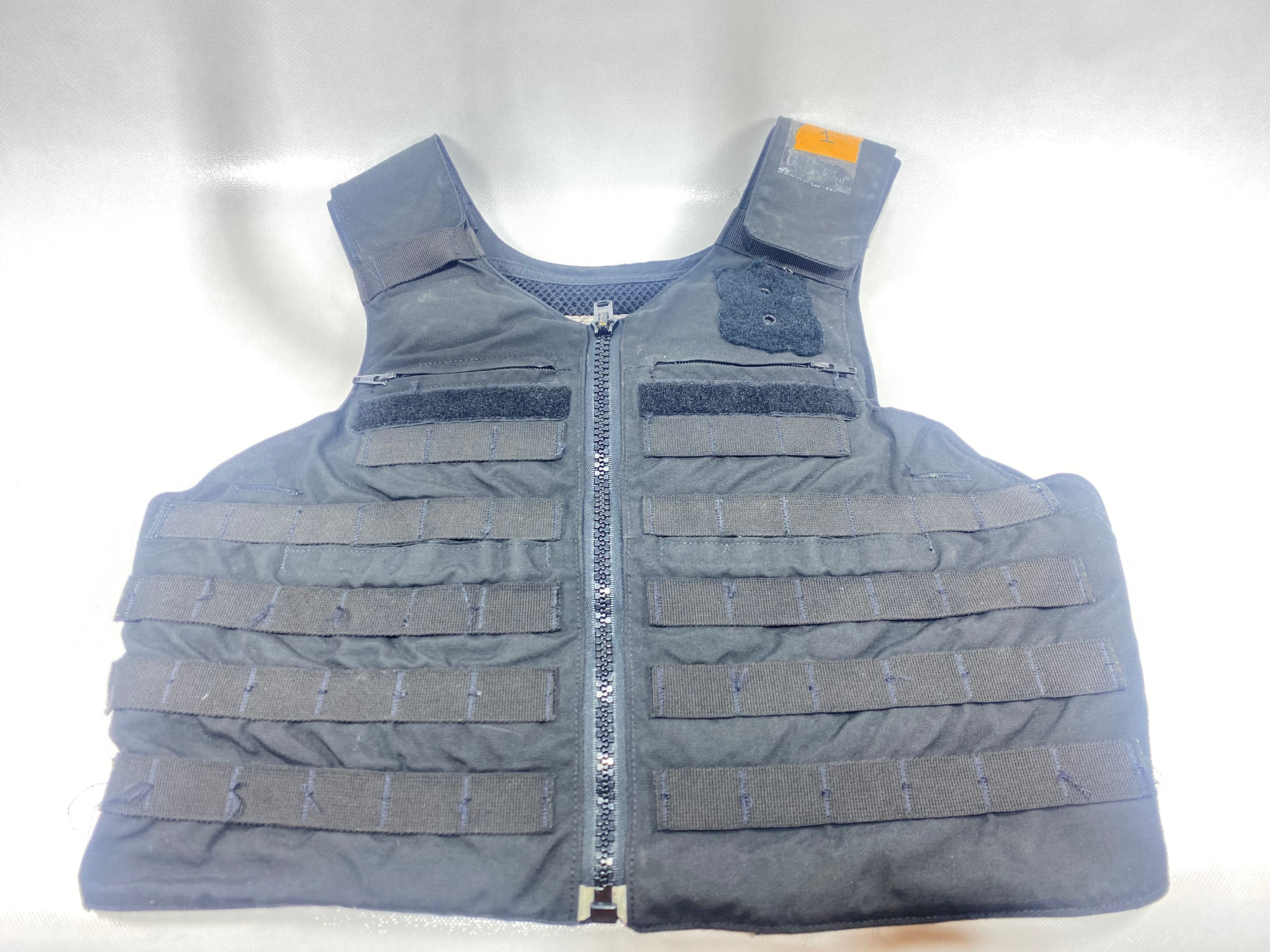 Pre-Owned Point-Blank Guardian MOLLE Vest Carriers in Black. Light usage.