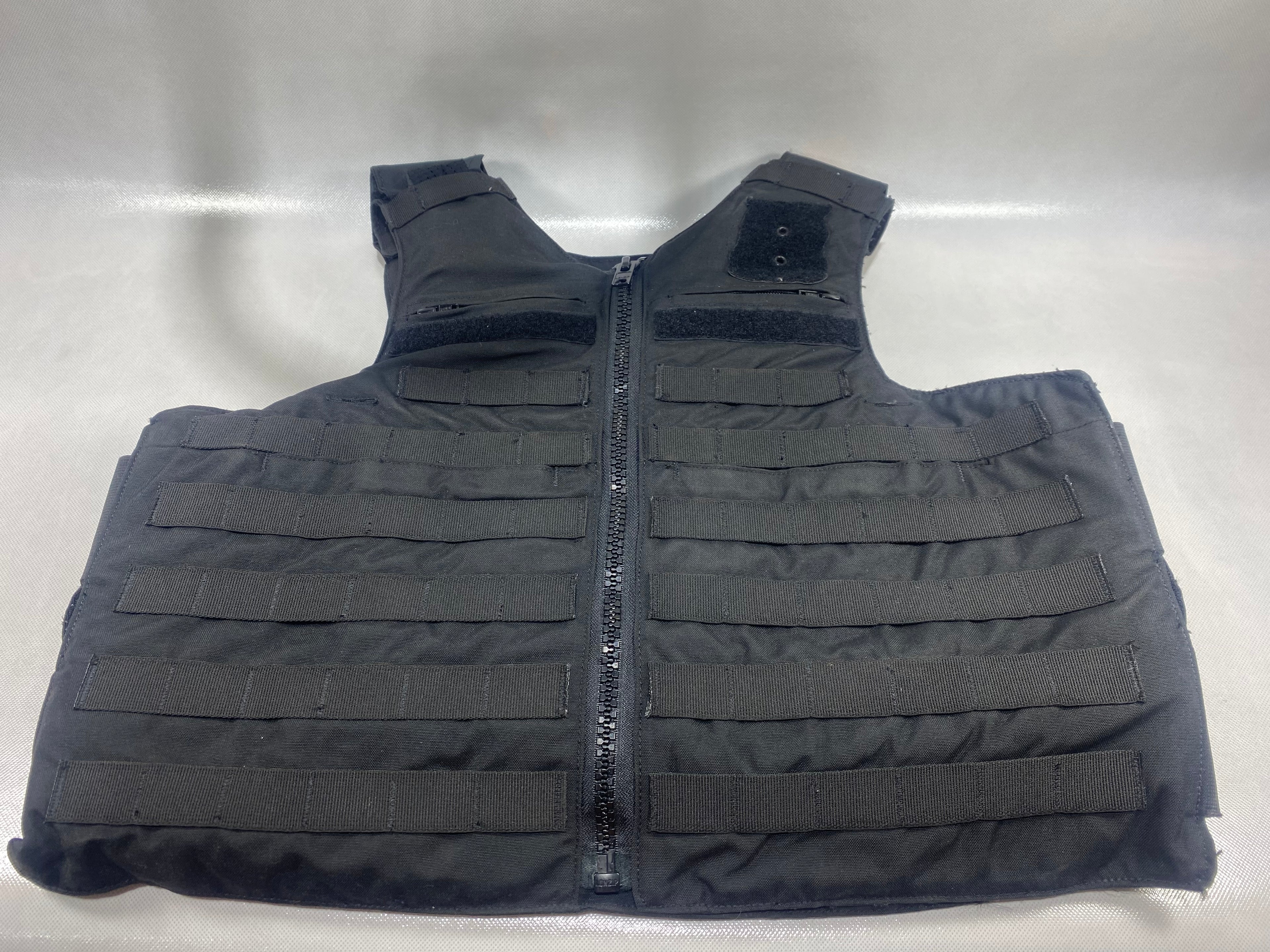 Pre-Owned Point-Blank Guardian MOLLE Vest Carriers in Black. Light usage.