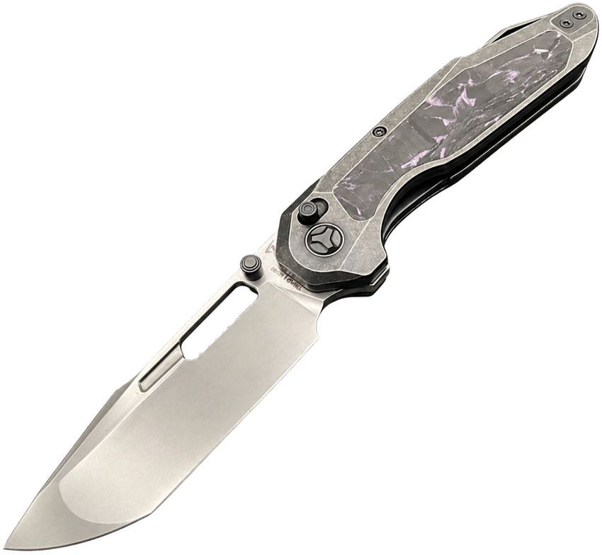 Ketuo USA - Triad Button Linerlock - Titanium - Bohler M390