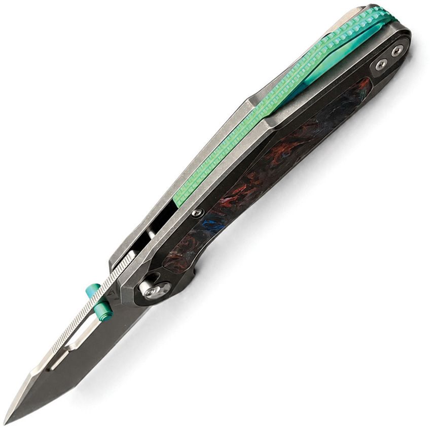 Ketuo USA - Triad Button Linerlock - Titanium - Bohler M390