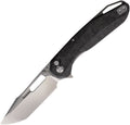 Ketuo USA - Triad Button Linerlock - Carbon Fiber - M390 Bohler