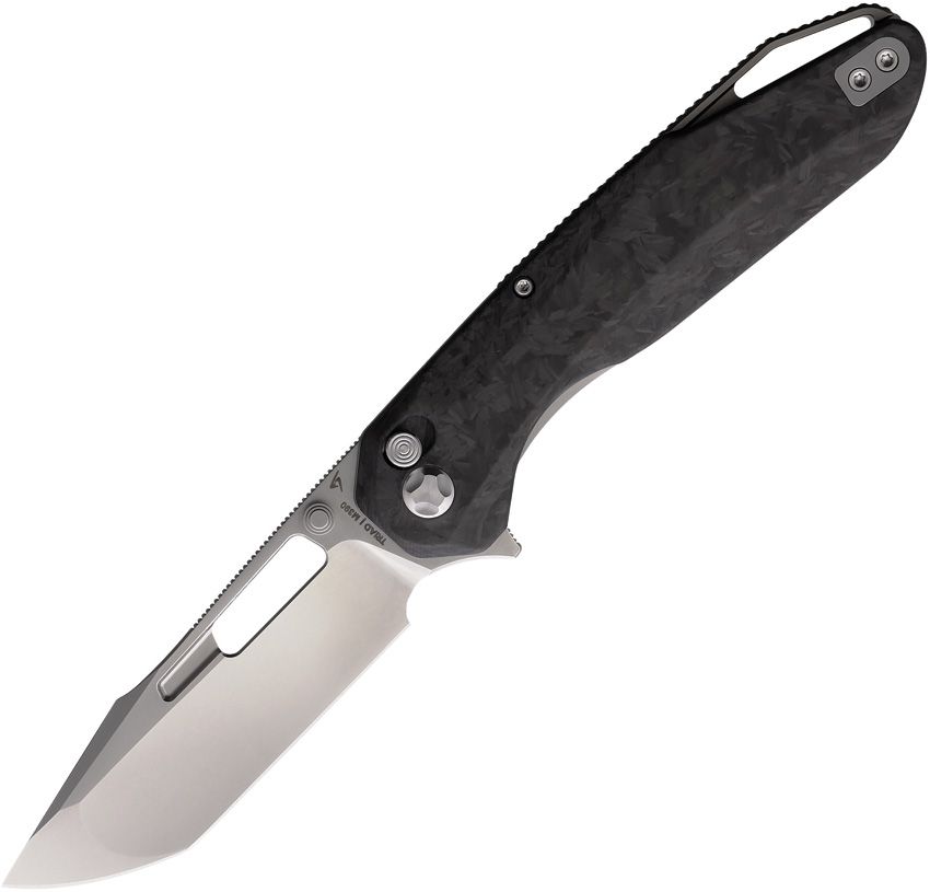 Ketuo USA - Triad Button Linerlock - Carbon Fiber - M390 Bohler