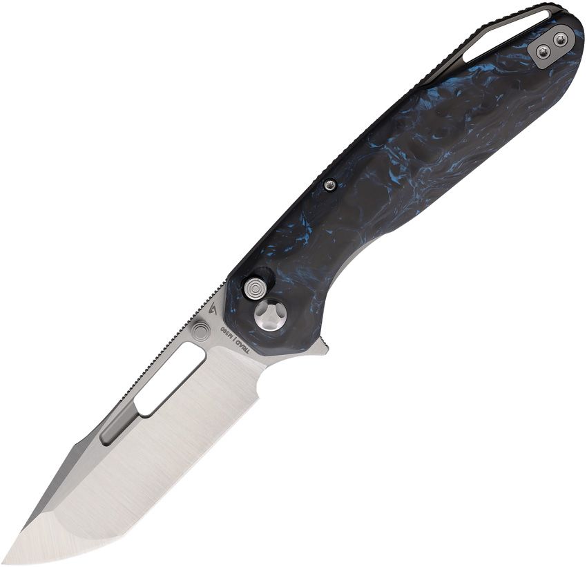 Ketuo USA - Triad Button Linerlock - Carbon Fiber - M390 Bohler