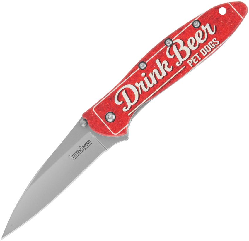 KERSHAW - Leek 1660 - Linerlock A/O Beer