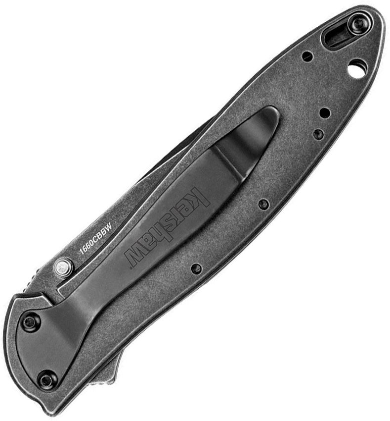 KERSHAW - Leek 1660 - Framelock A/O BlackWash - CLOSE OUT