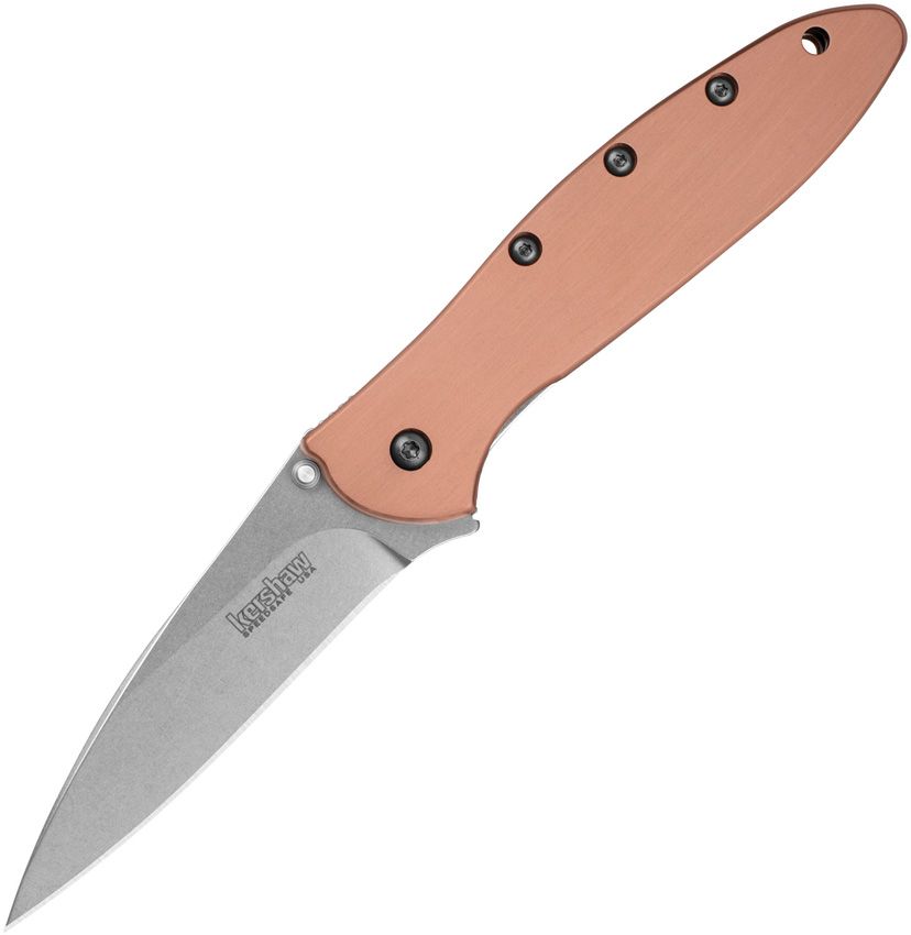 KERSHAW 1660 LEEK Mother of Pearl, MagnaCut, Damascus, CPM-154 / CPM-D2