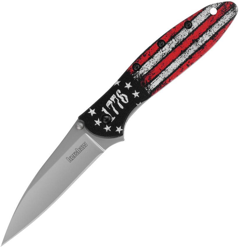 KERSHAW - Leek 1660 - Linerlock A/O 1776 Flag