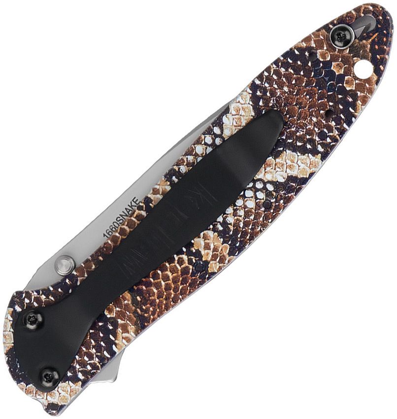 KERSHAW - Leek 1660 - Linerlock A/O Snake Skin