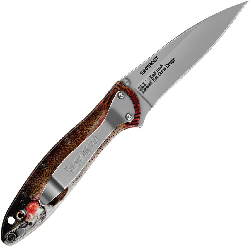 KERSHAW - Leek 1660 - Linerlock A/O Trout