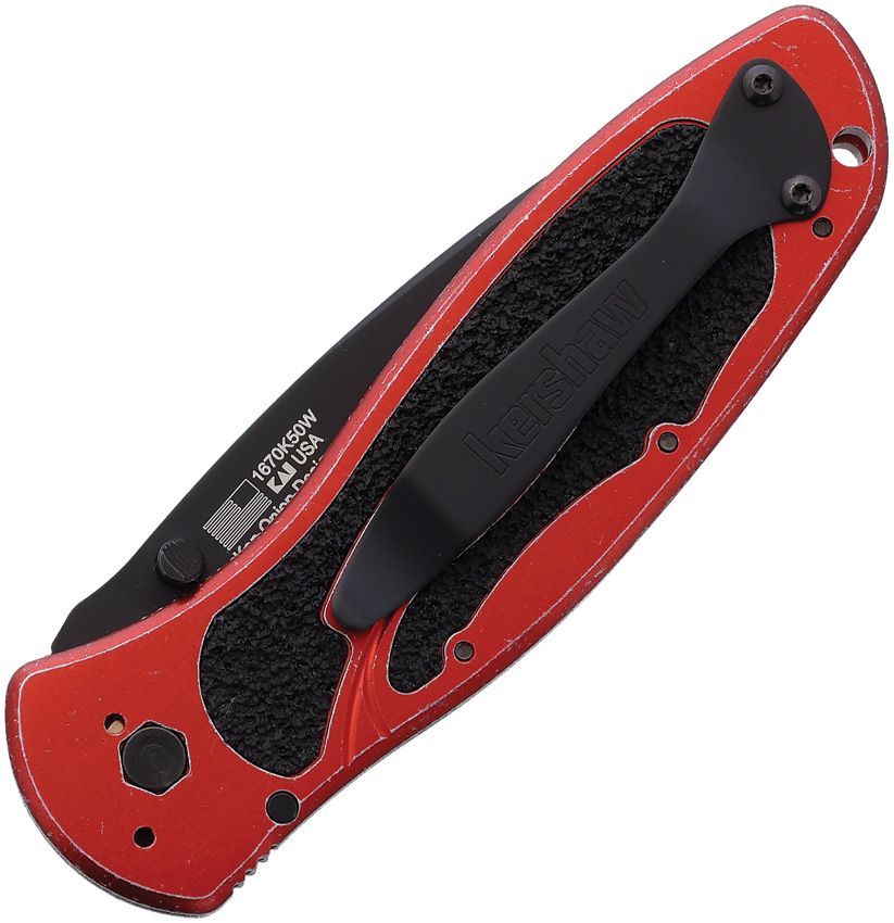 KERSHAW - Blur Linerlock A/O Red 50th