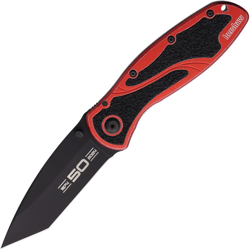 KERSHAW - Blur Linerlock A/O Red 50th
