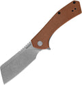KERSHAW - Static Framelock Micarta D2 - CLOSEOUT
