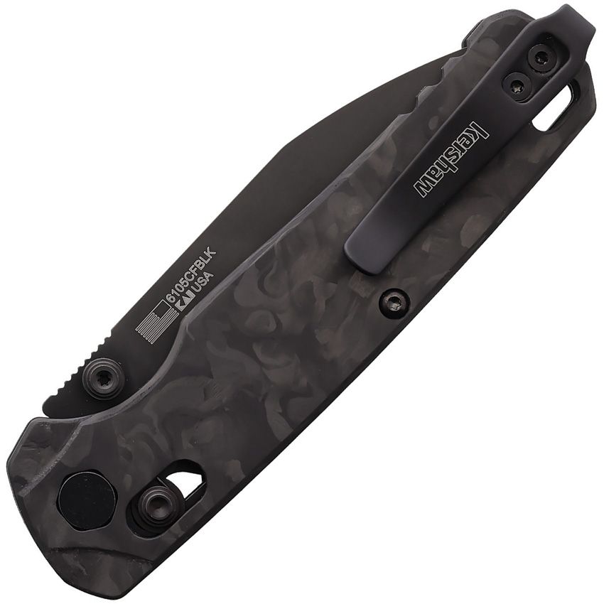 KERSHAW Bel Air 6105 - DuraLock Black Carbon Fiber - MagnaCut