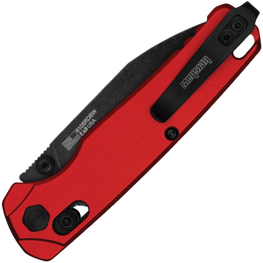 KERSHAW Bel Air 6105 - DuraLock Red Blackwash - MagnaCut
