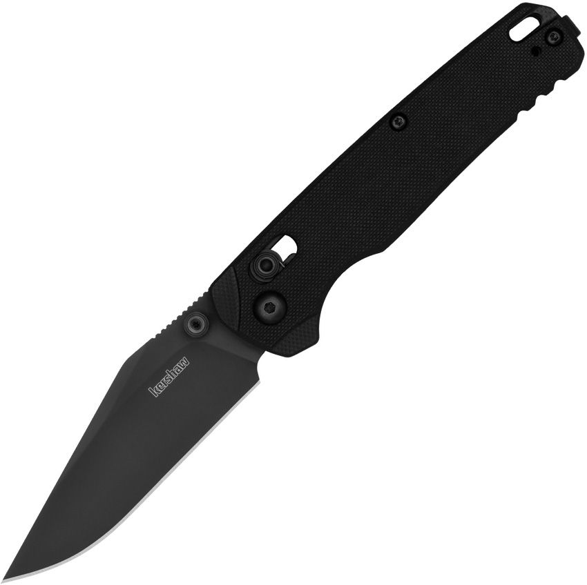 KERSHAW Bel Air 6106 - DuraLock Black - Clip Point - Black G10 - MagnaCut