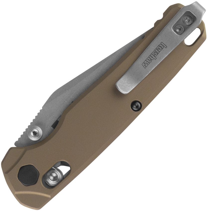 KERSHAW Bel Air 6105 - DuraLock Flat Dark Earth- Clip Point - MagnaCut