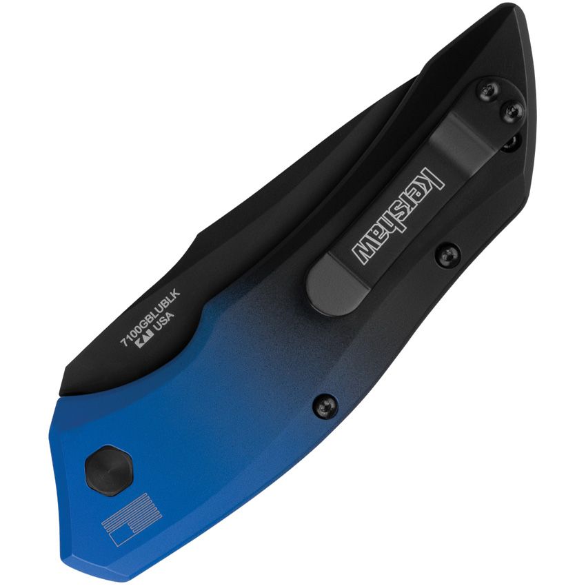 KERSHAW Auto Launch 1 Button Lock - CPM 154 Stainless