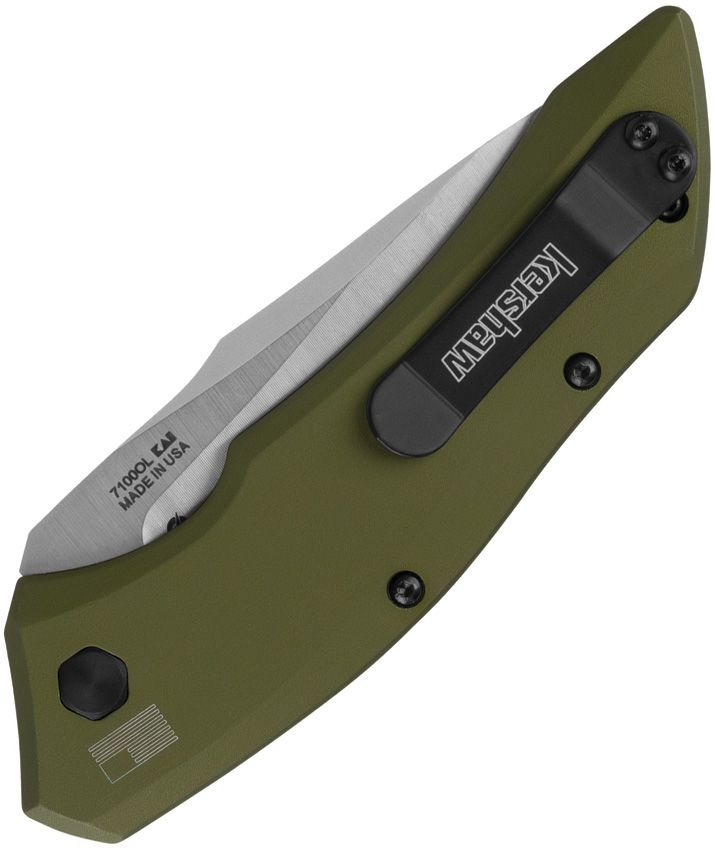 KERSHAW Auto Launch 1 Button Lock - CPM 154 Stainless