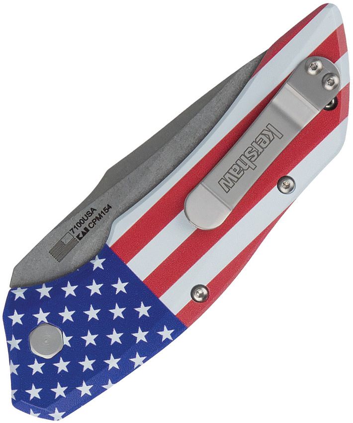 KERSHAW Auto Launch 1 Button Lock - CPM 154 Stainless