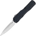 KERSHAW Auto Livewire OTF Blue Carbon Fiber - Spear Point - MagnaCut - KS9000CFBLU