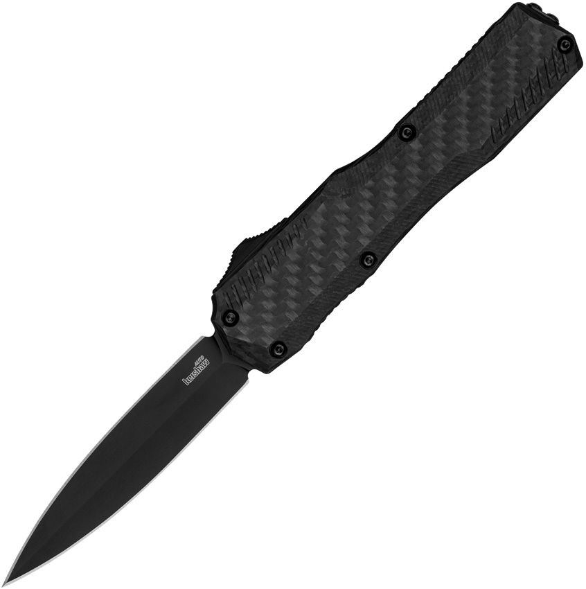 KERSHAW Auto Livewire OTF Tanto Carbon Fiber - MagnaCut - KS9000DECF