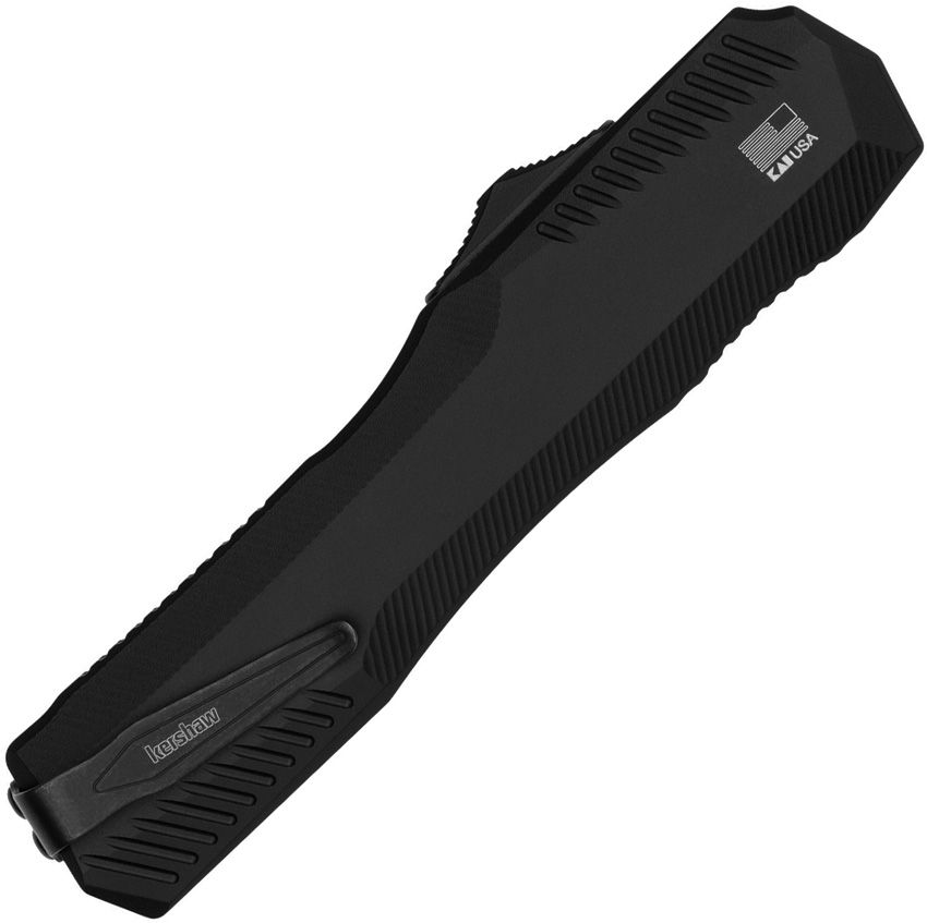 KERSHAW Auto Livewire OTF Reverse Tanto - Damascus - KS9000RDAM