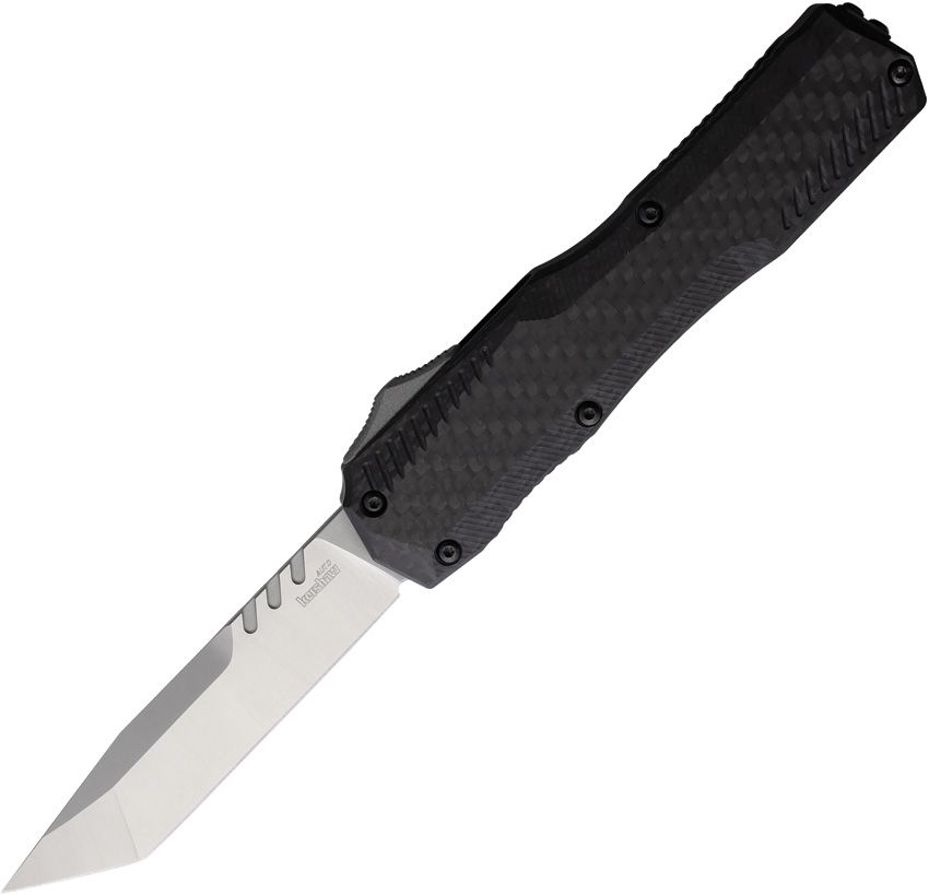 KERSHAW Auto Livewire OTF Tanto Carbon Fiber - CPM MagnaCut - KS9000TCF