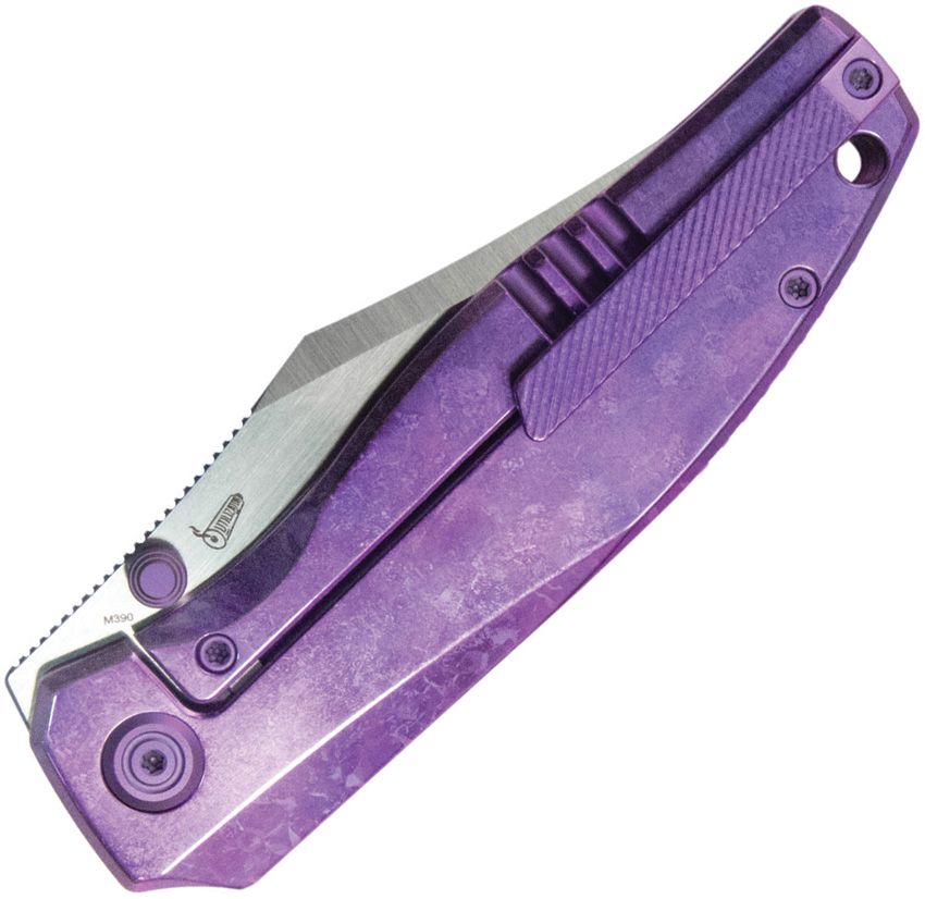 KB KNIVES - Classico Framelock Titanium - Bohler M390 Stainless