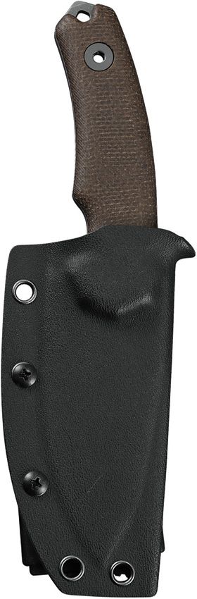 Kunwu Knives - Stiffy D Fixed Blade Brown - 25