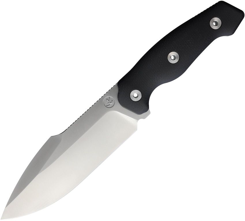 Kunwu Knives - Stiffy G Fixed Blade Blk Tflon - 25