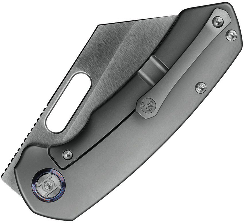 Kunwu Knives - Primo Framelock Gray - 25