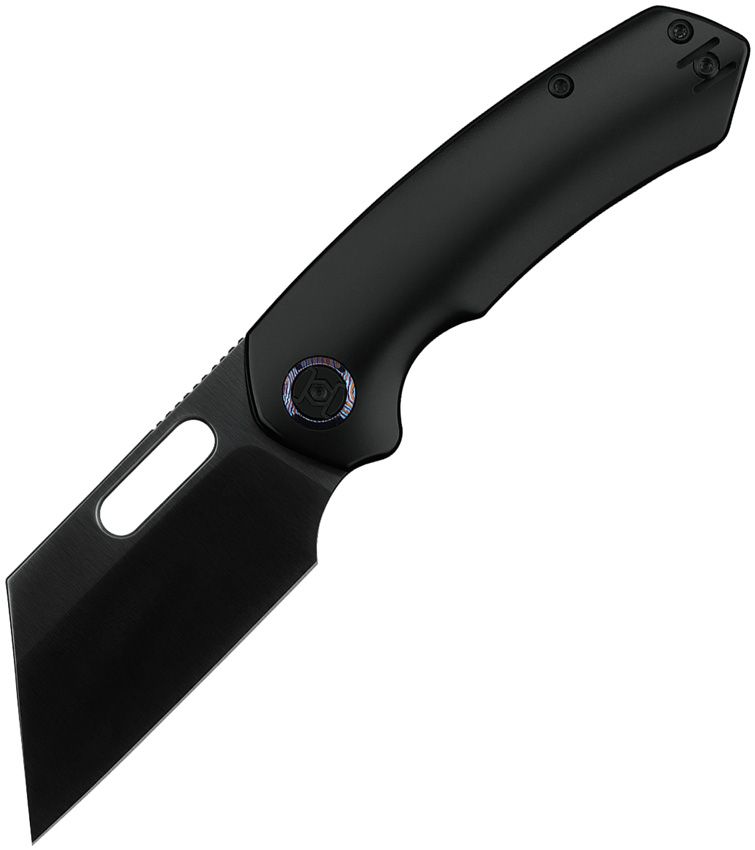 Kunwu Knives - Primo Framelock Black - 25