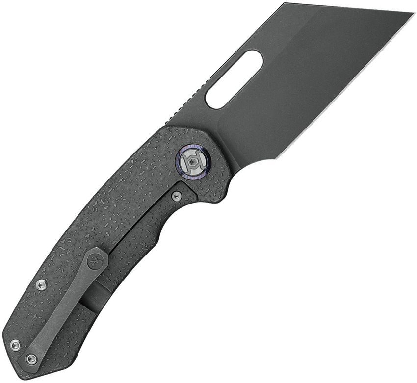 Kunwu Knives - Primo Framelock Stonewash - 25