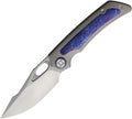 Kunwu Knives - Jericho Framelock Timascus - 20